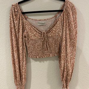 UO Old Soul Smocked Top